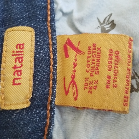 Seven7 Luxe natalia jeans size 20 - Picture 7 of 9